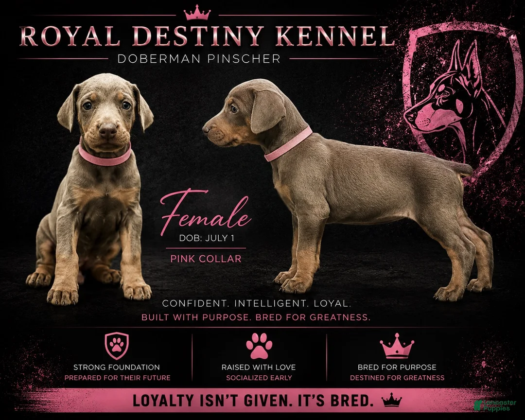 Doberman Pinscher dogs for sale: Doberman Pinscher 5 - Ad 1