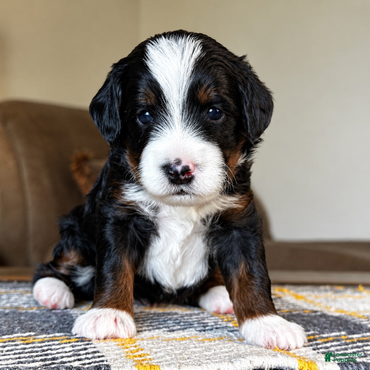 Mixed Breed dogs Tricolor Micro Bernedoodle - Ad 1
