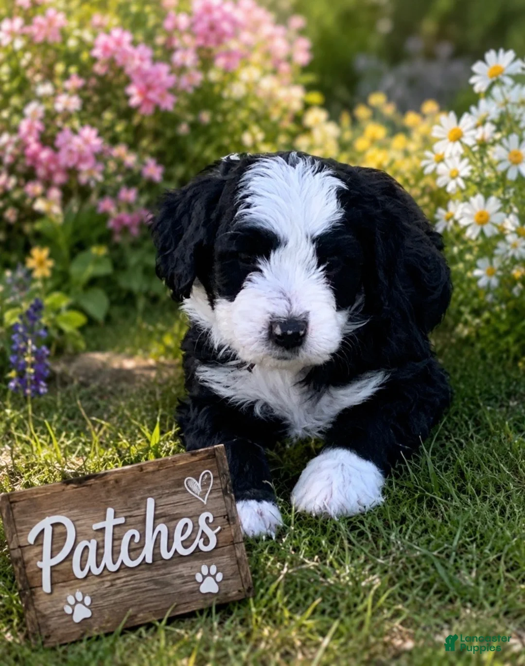 Bernedoodle dogs for sale: Patches - Ad 1