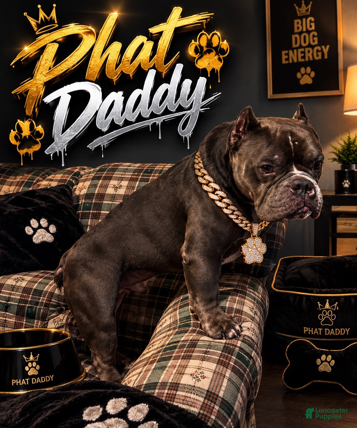 American Bully dogs for stud: Fat daddy’s first litter  - Ad 10