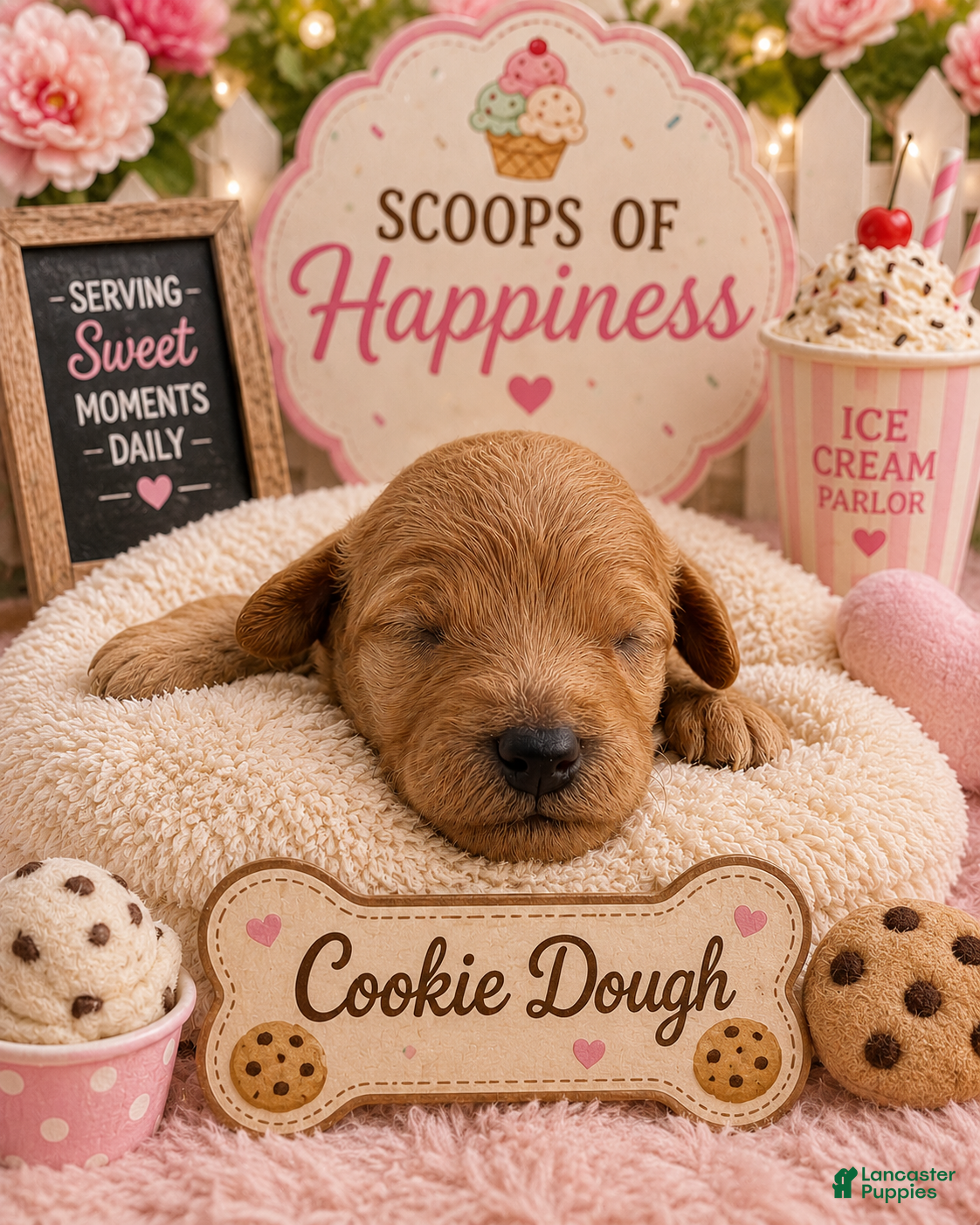 Mini Goldendoodle dogs Cookie Dough 🍪 - Ad 4