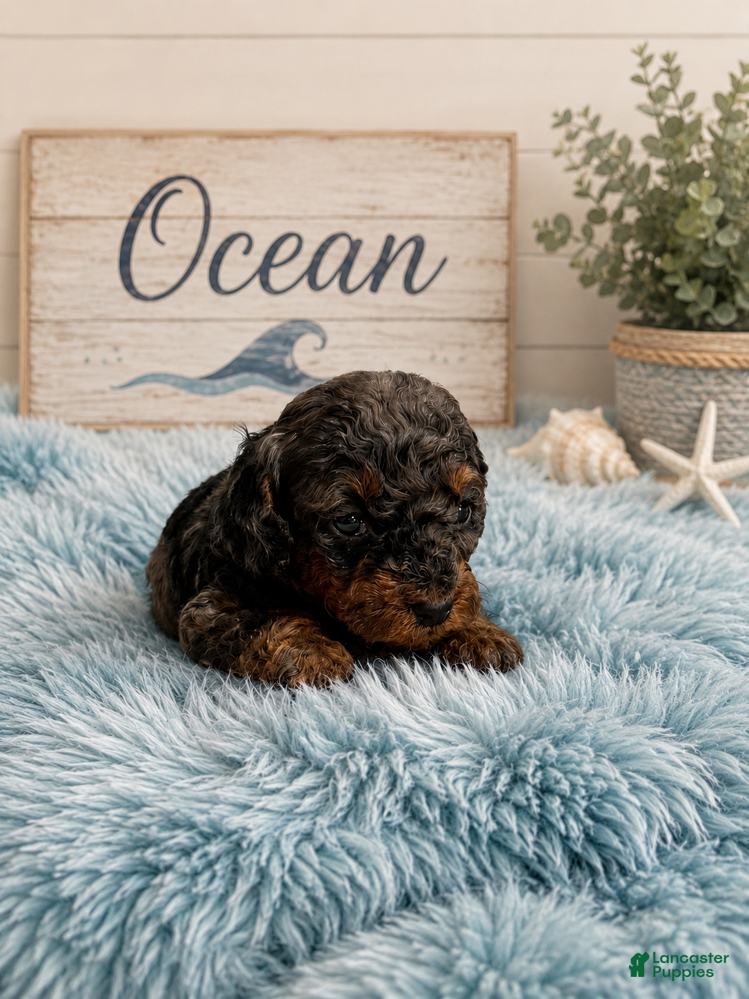 Miniature Poodle dogs Ocean - Ad 25