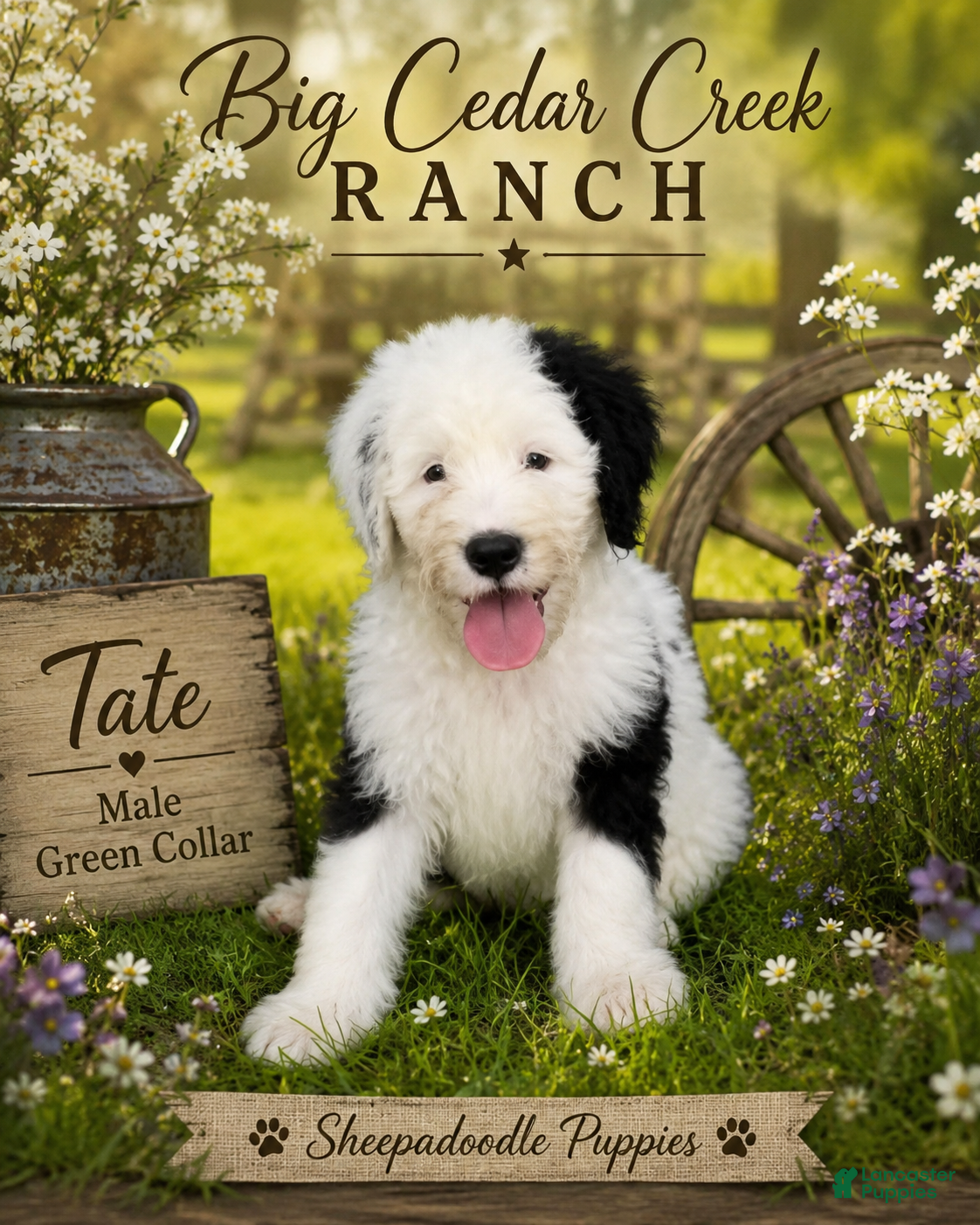 Sheepadoodle dogs Tate - Ad 29