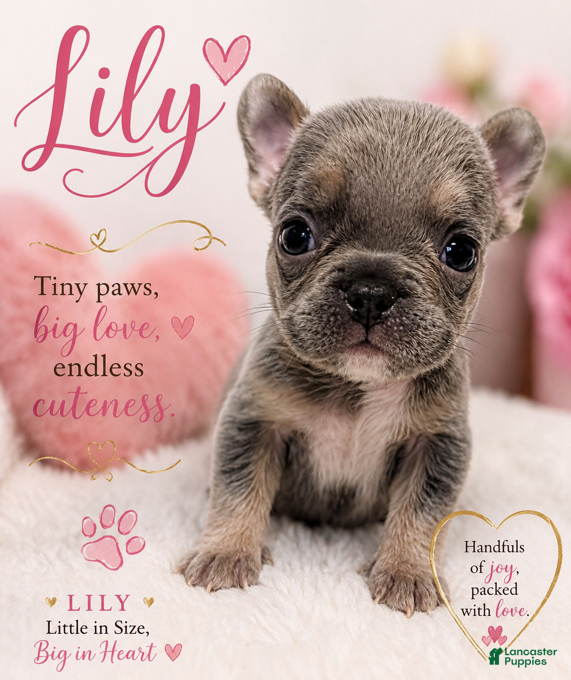 French Bulldog dogs 💖 Lily – The Frenchie Everyone Wishes They Found First - Ad 1