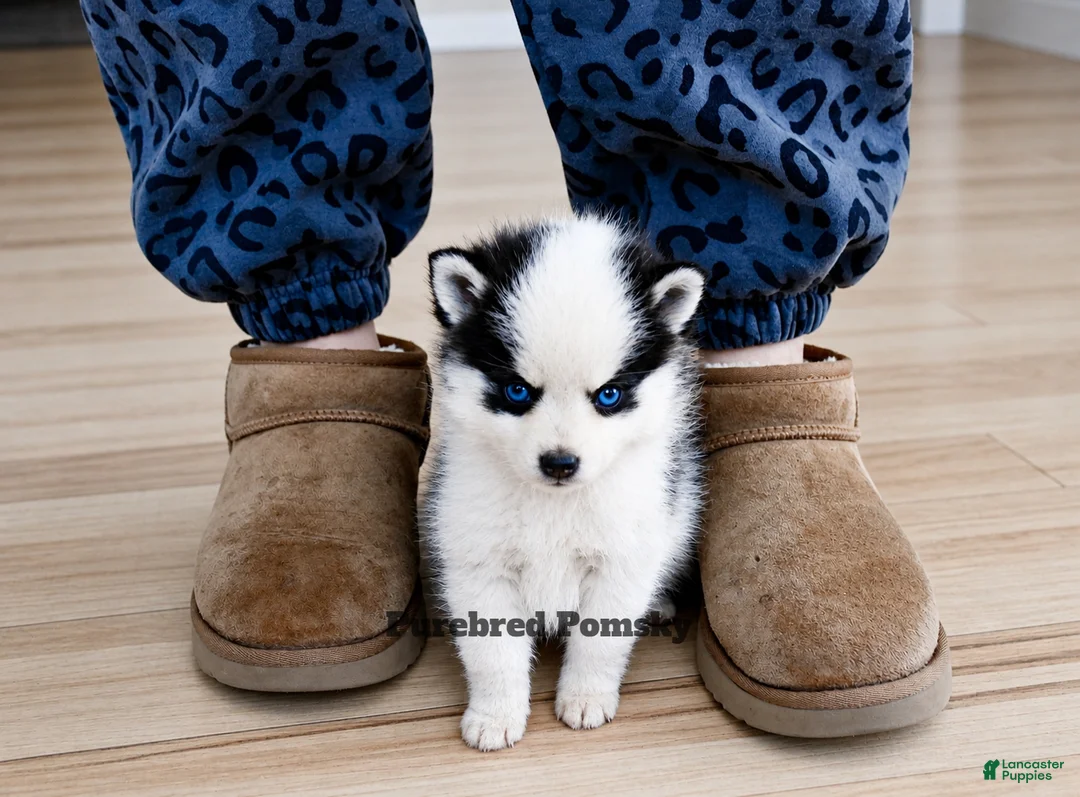 Pomsky dogs for sale: Pixie Micro Pomsky - Ad 5