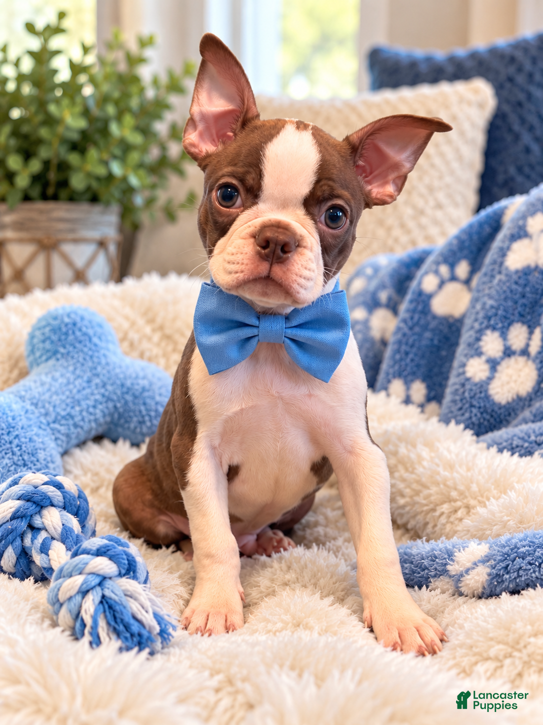 Boston Terrier dogs Bucky - Ad 1