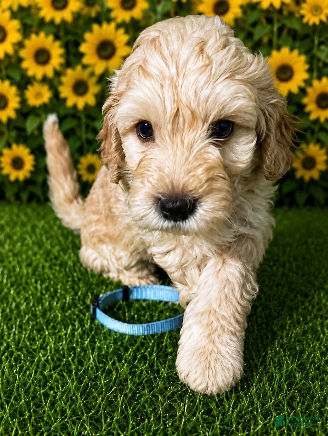 Aussiedoodle dogs for sale: Aqua collar  - Ad 2
