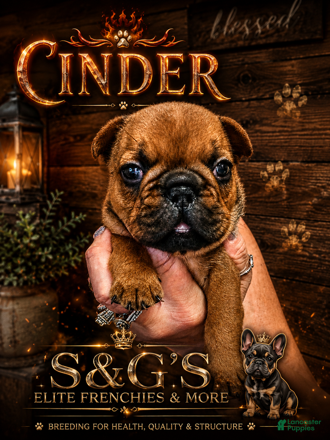 French Bulldog dogs Inferno - Ad 32