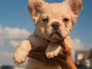 French Bulldog dogs for sale: Pluto- cream Merle - Ad 1