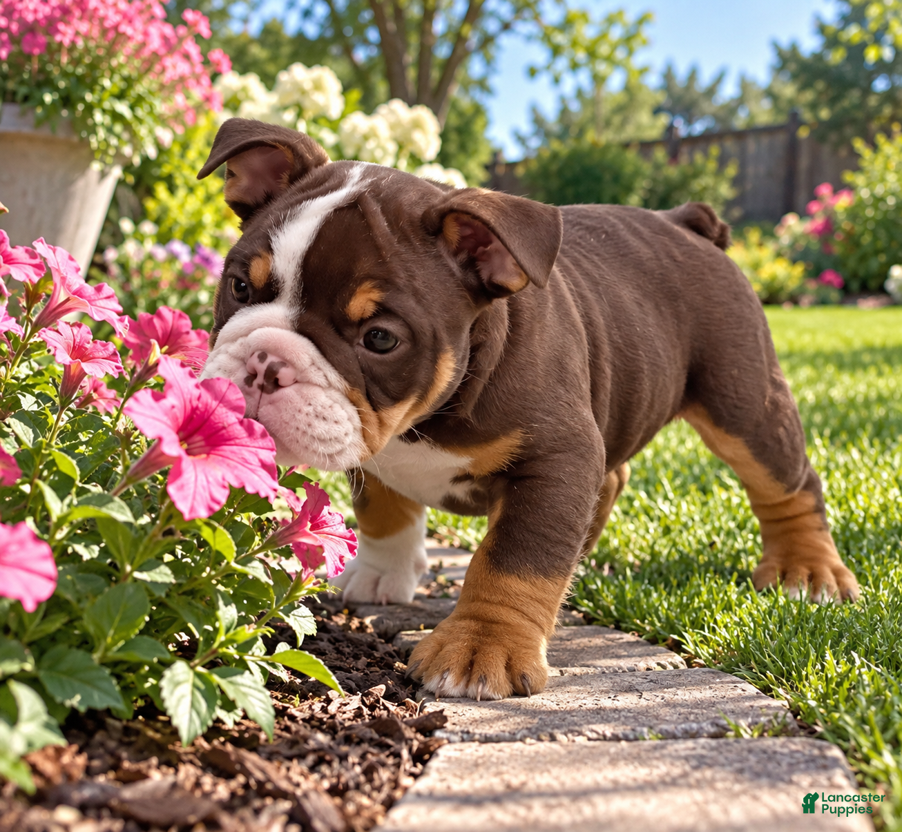 English Bulldog dogs Hershey - Ad 1