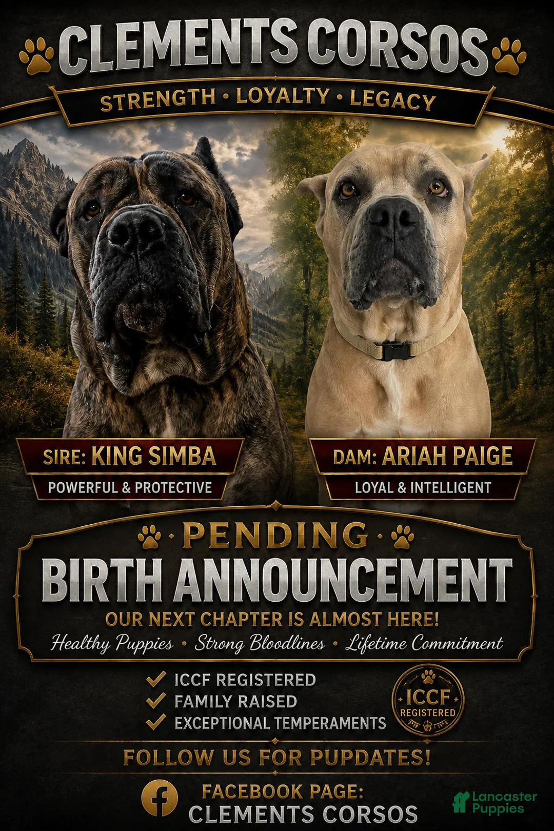 Cane Corso dogs for sale: Cane Corso 10 - Ad 2