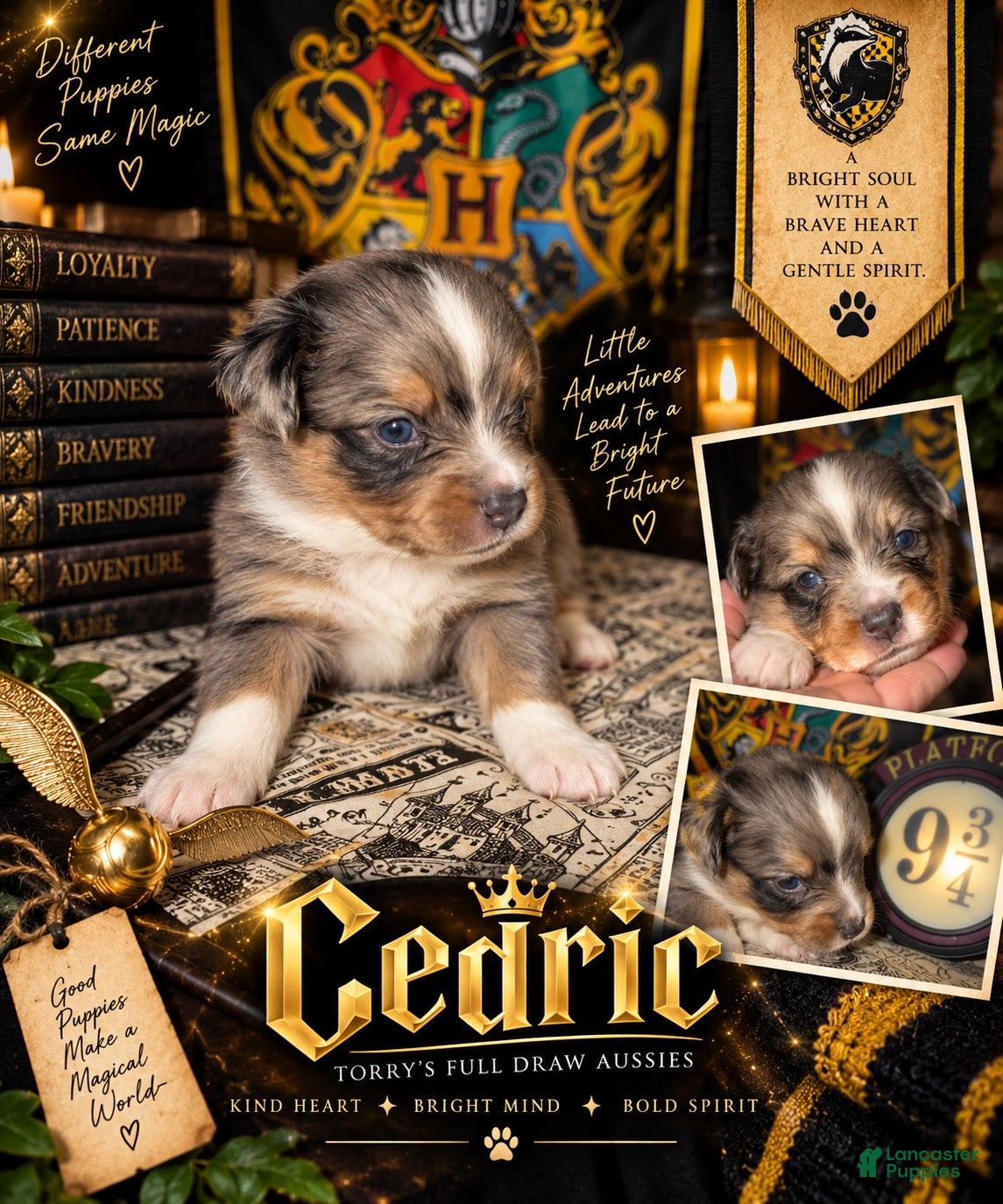 Toy Australian Shepherd dogs for sale: Toy Australian Shepherd CEDRIC - Ad 1
