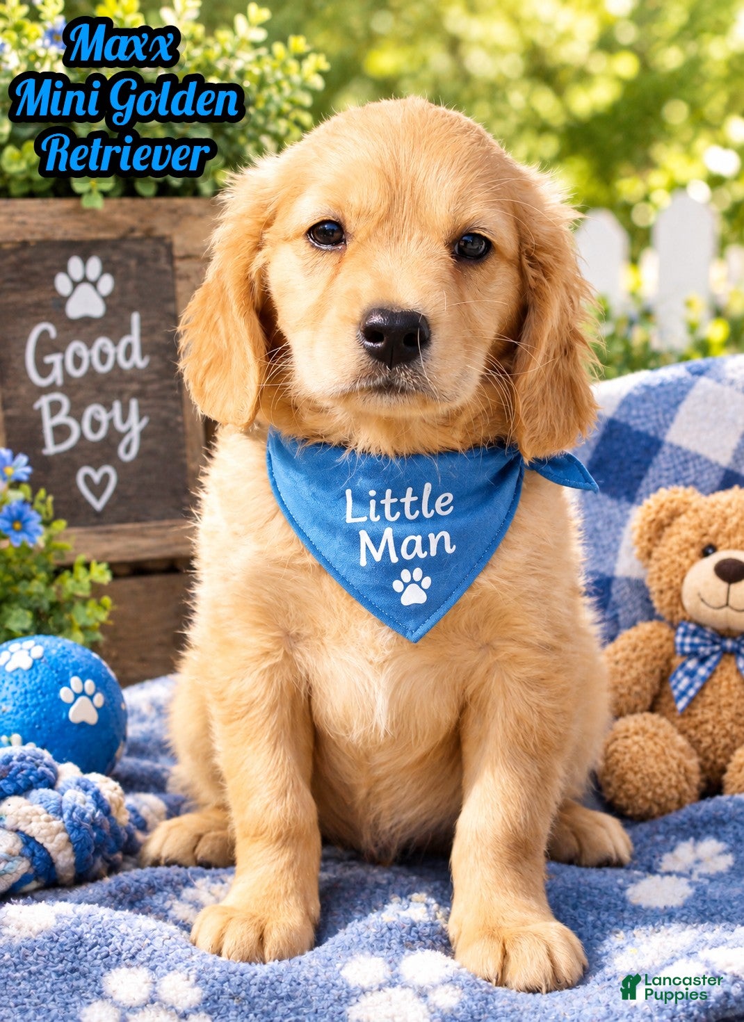 Miniature Golden Retriever dogs Maxx Male Mini Golden Retriever - Ad 11