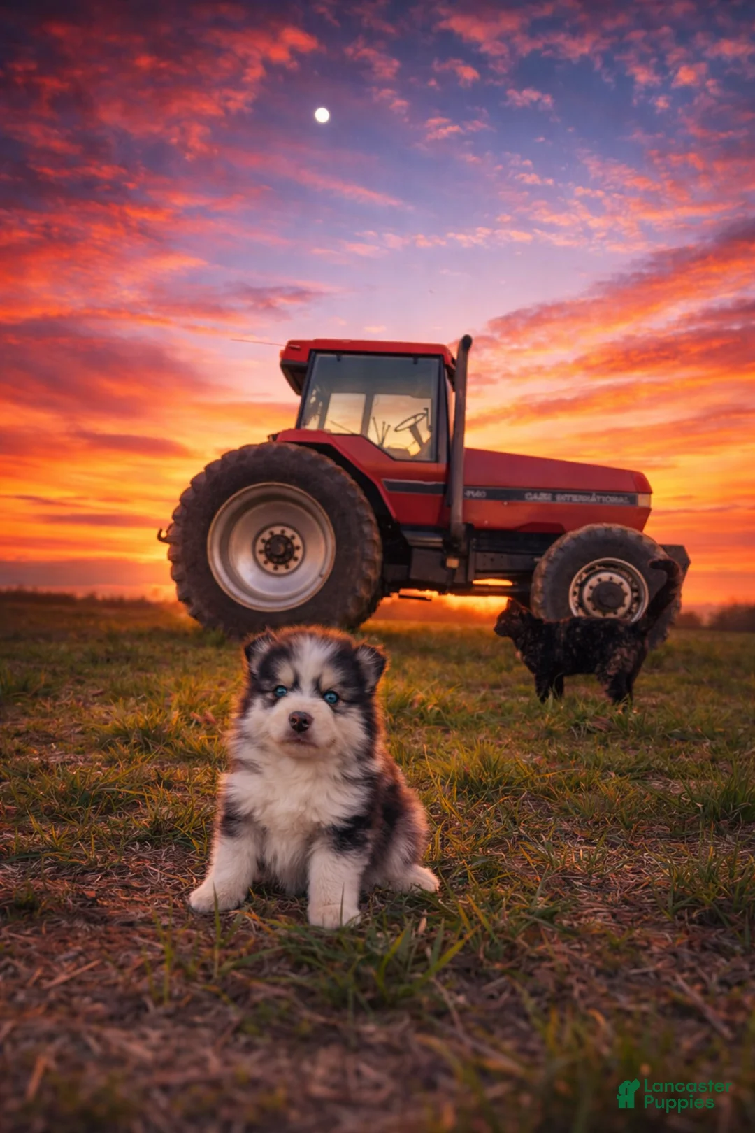 Pomsky dogs for sale: Ducky (Orange Collar)  - Ad 2