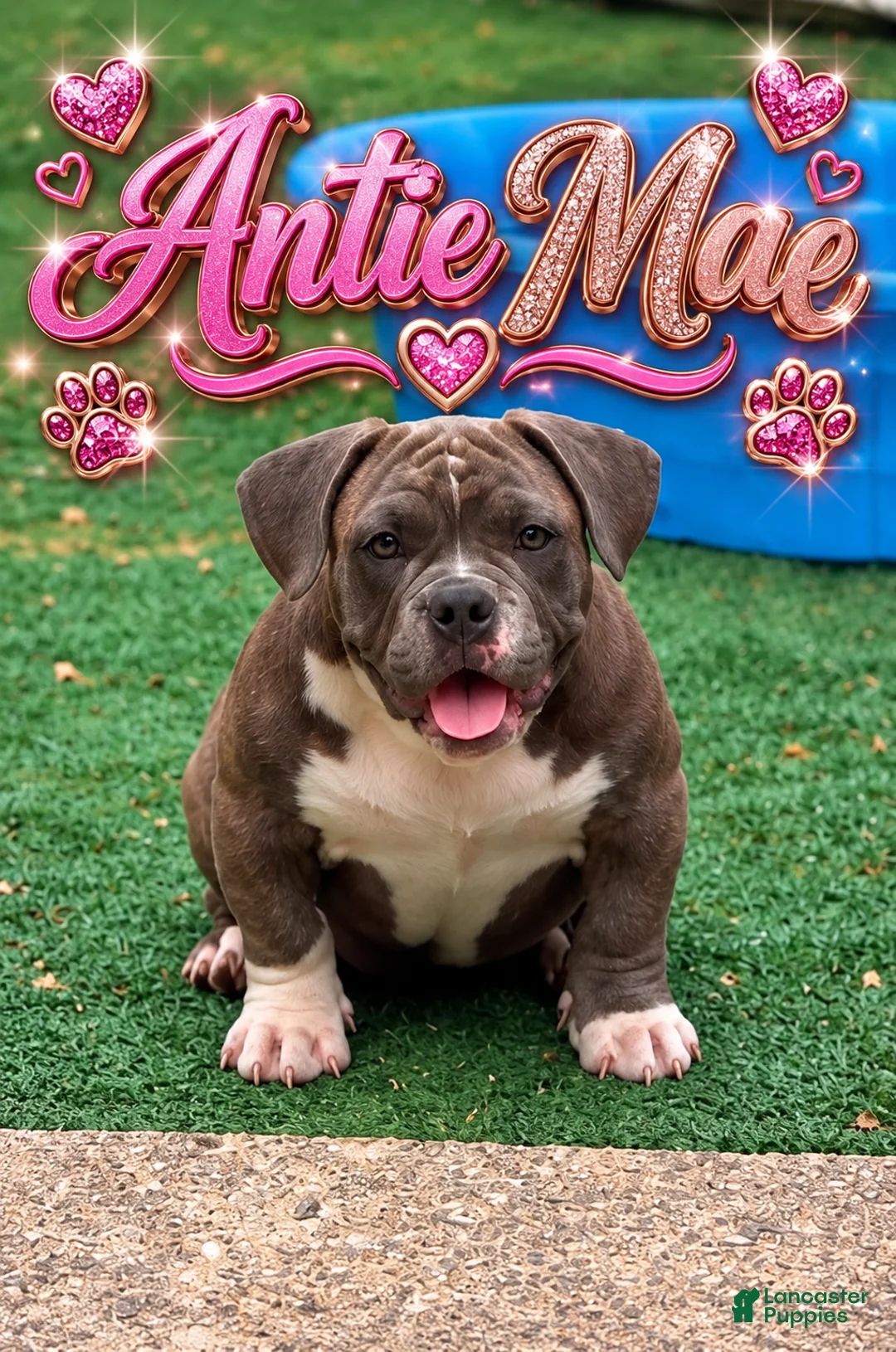 American Bully dogs for sale: Antie Mae - Ad 1