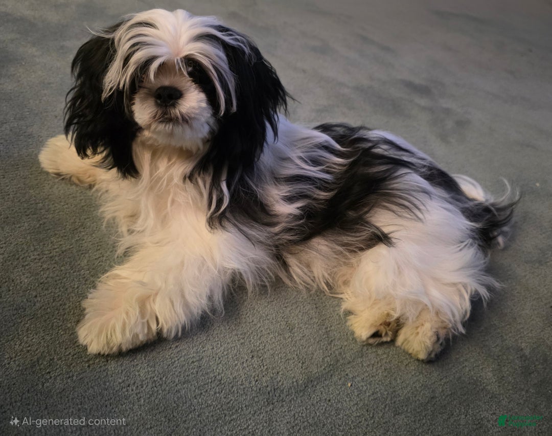 Malshi dogs for sale: Brindle - Ad 6