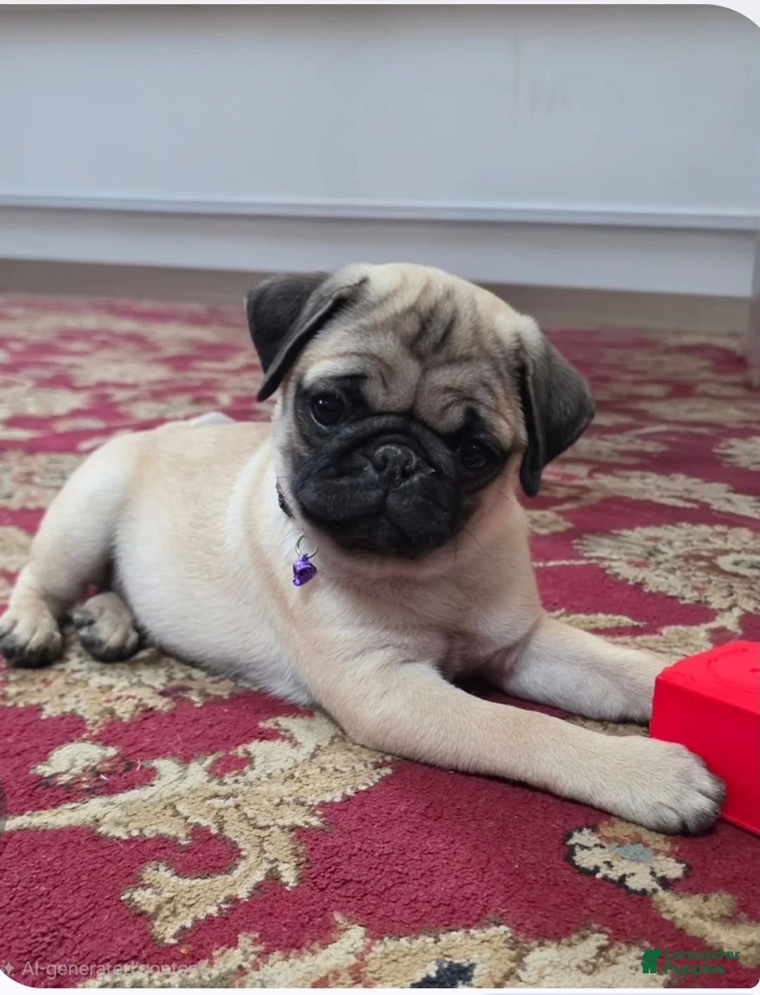 Pug dogs for sale: Violet - Ad 1