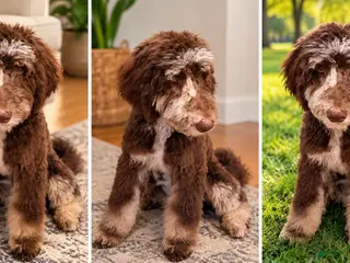 Bernedoodle dogs Athena - Ad 19