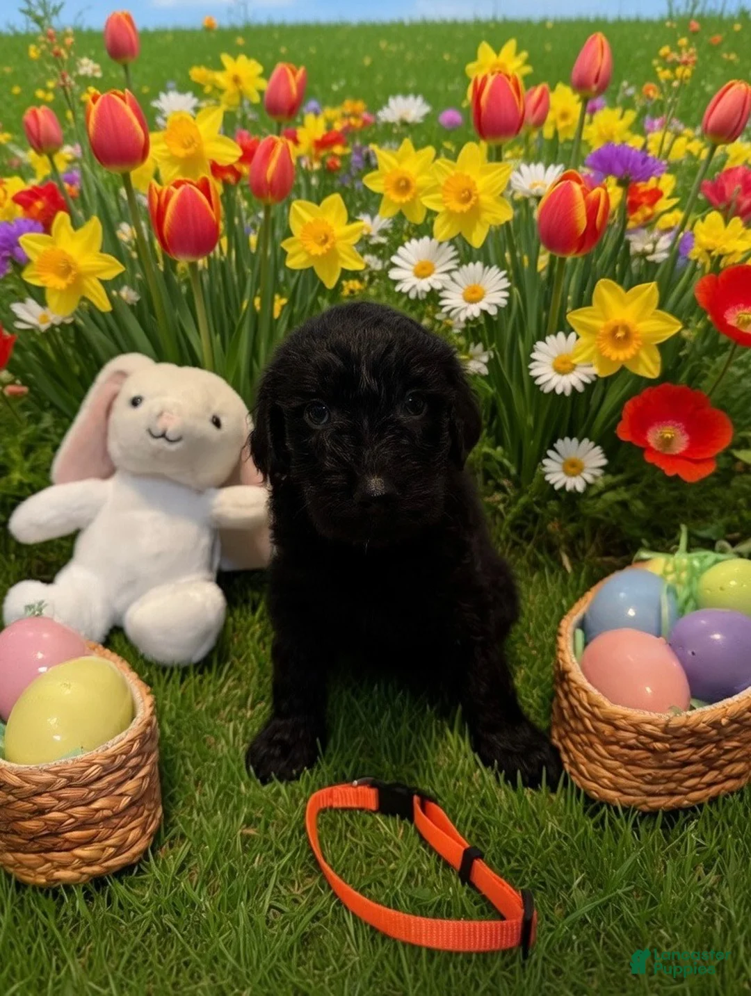 Goldendoodle dogs for sale: Goldendoodle Puppy 7 orange - Ad 1