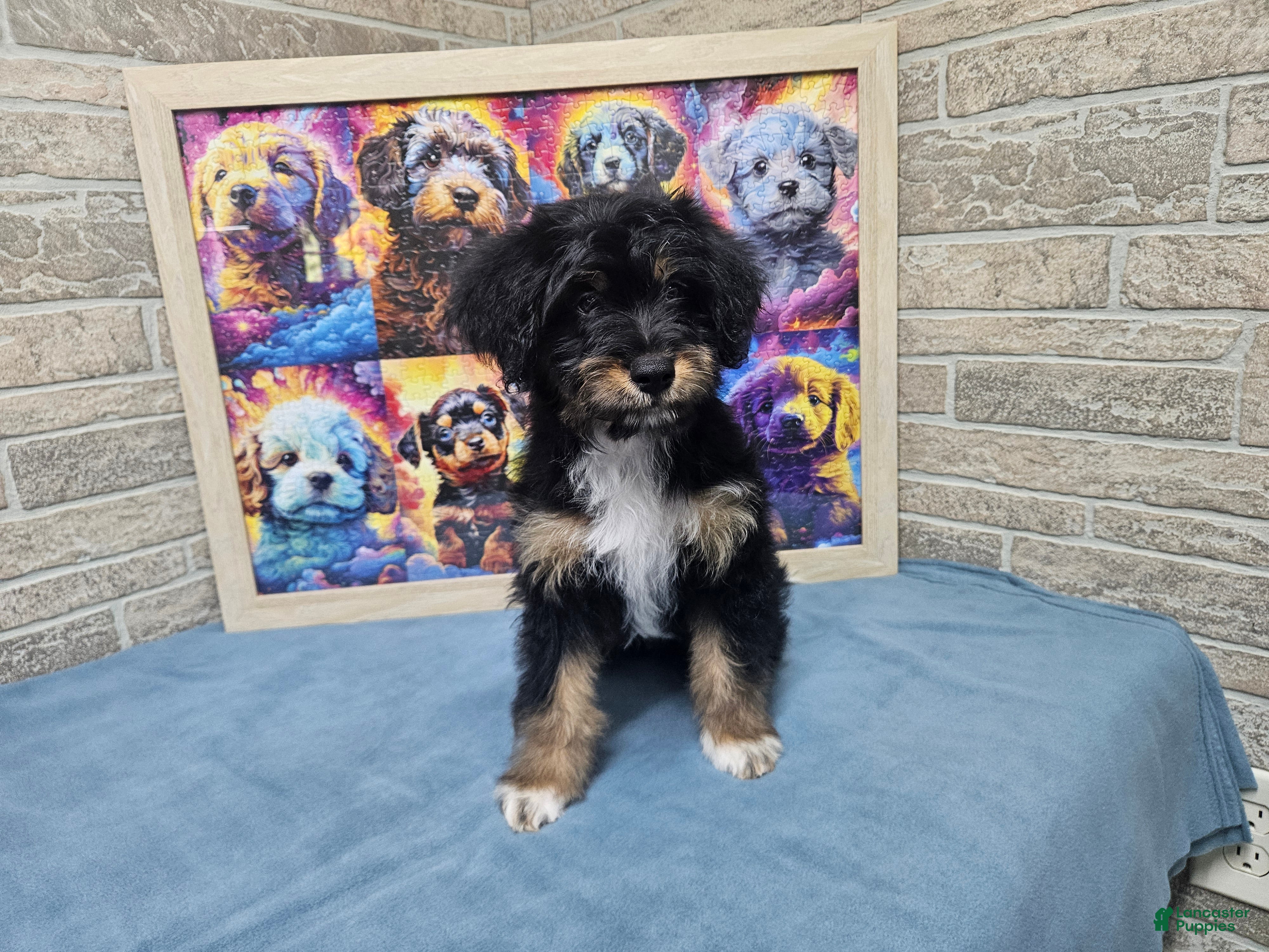 Mini Aussiedoodle dogs F1 Banana - Ad 11