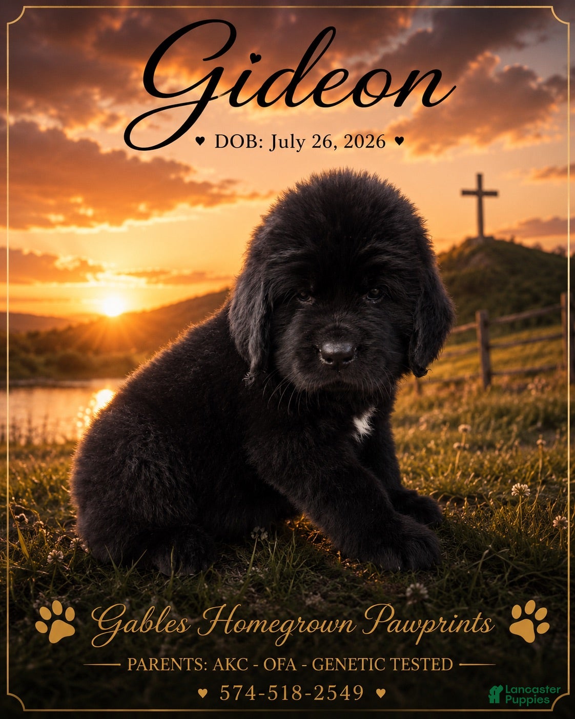 Newfoundland dogs Gideon - Ad 8