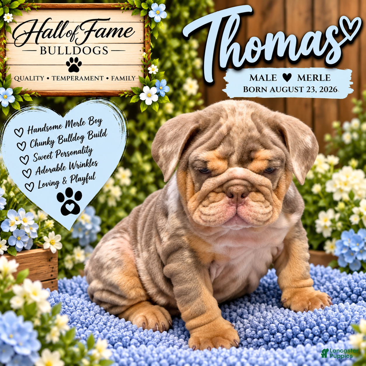English Bulldog dogs for sale: THOMAS - Ad 1