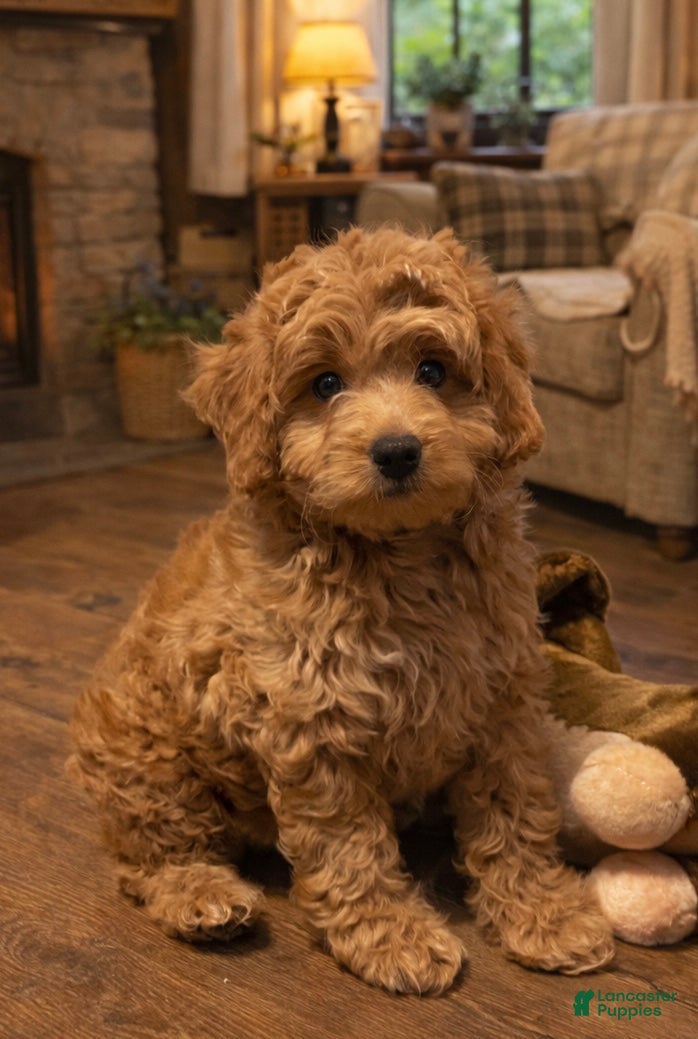 Mini Goldendoodle dogs Gus - Short, Chubby, Loving - Ad 1