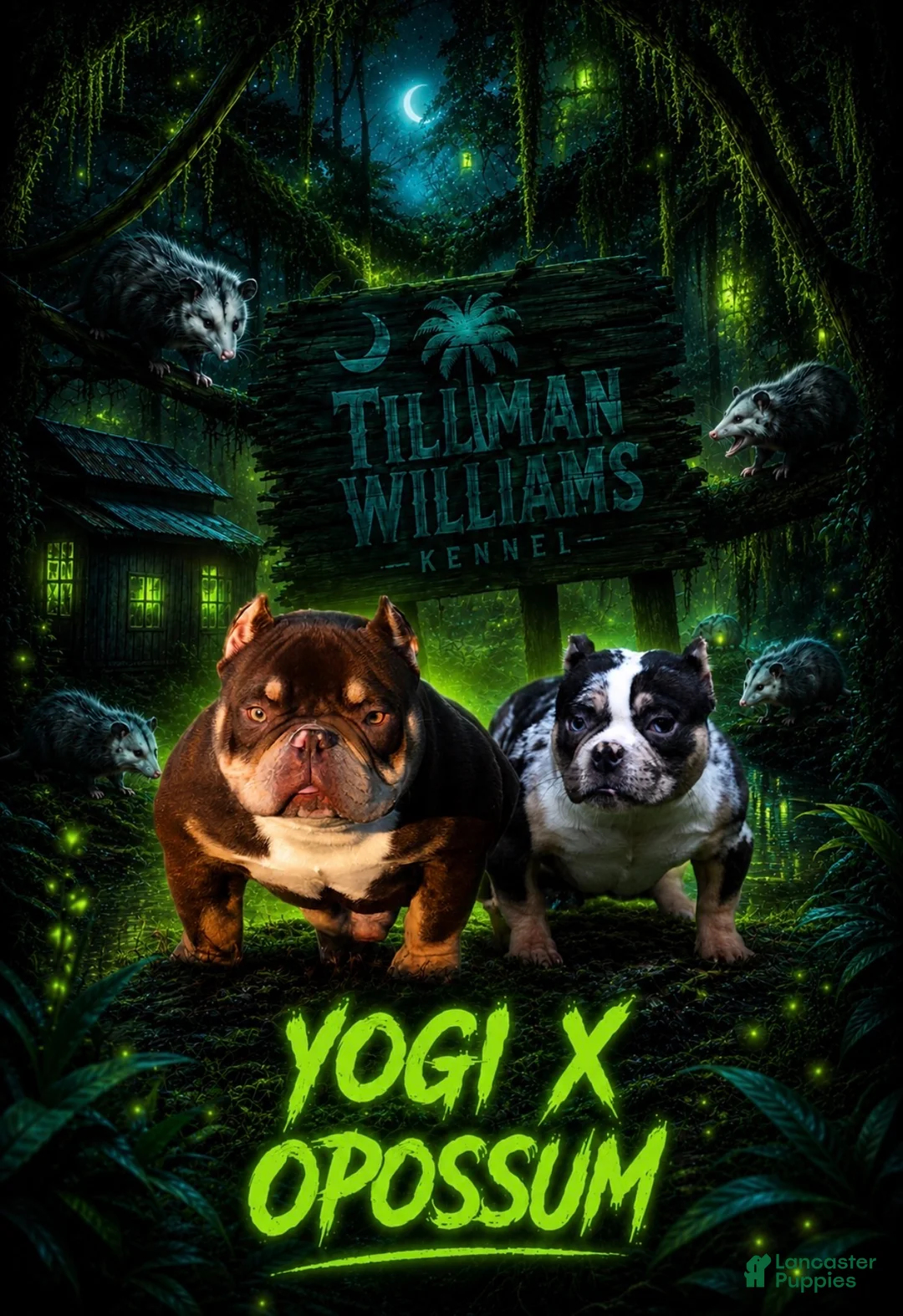 American Bully dogs for sale: Chocolate Tri Merle Female - Ad 7