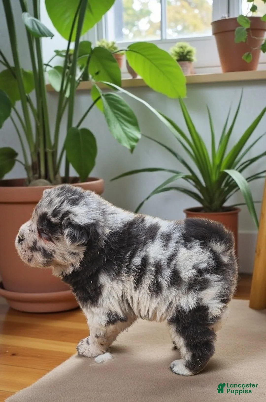 Shar Pei dogs for sale: Tinsel bear coat mini merle  - Ad 13