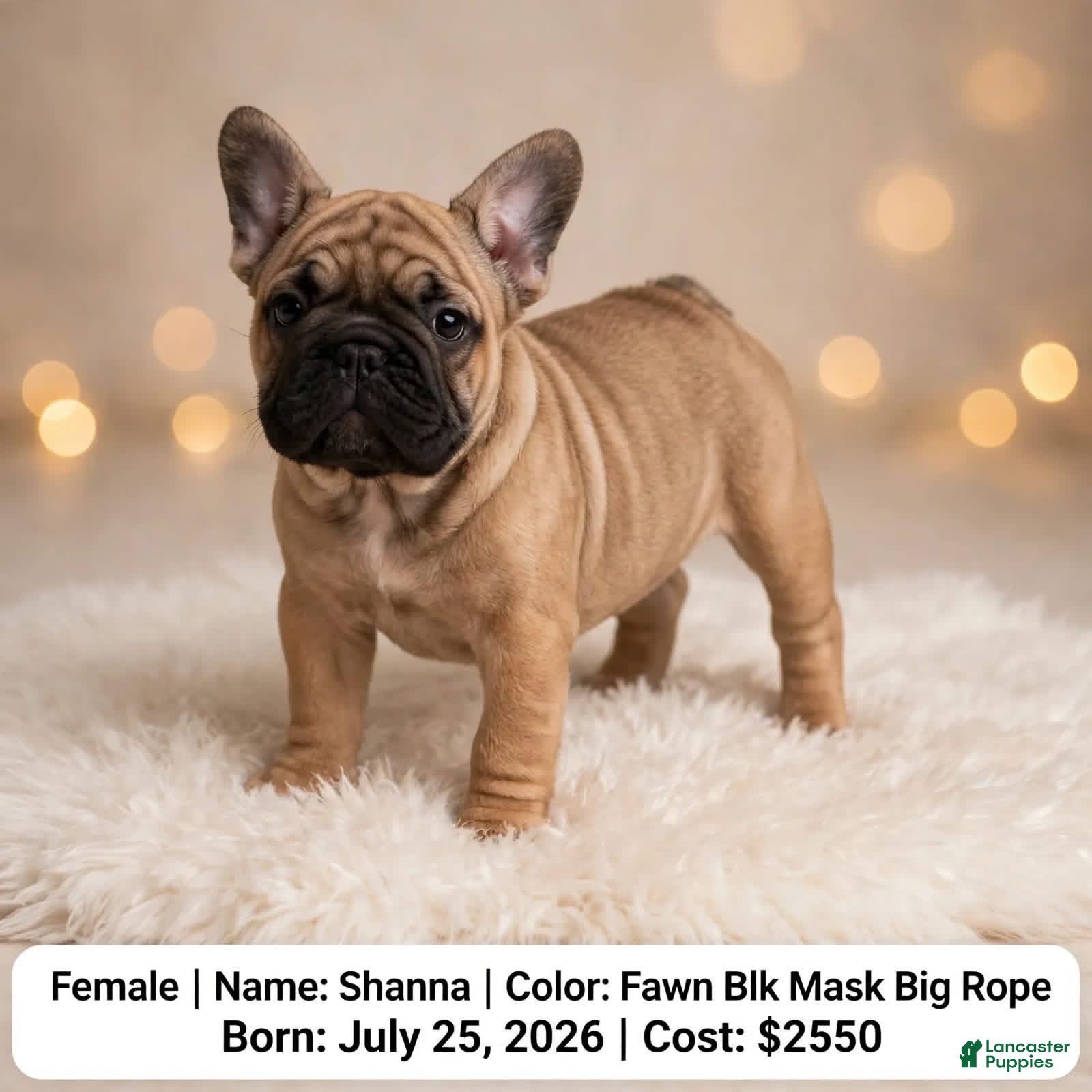 French Bulldog dogs Shanna - Ad 1