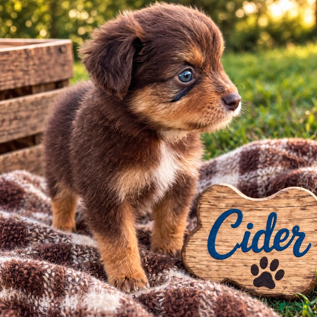 Miniature Australian Shepherd dogs for sale: Cider - Ad 2