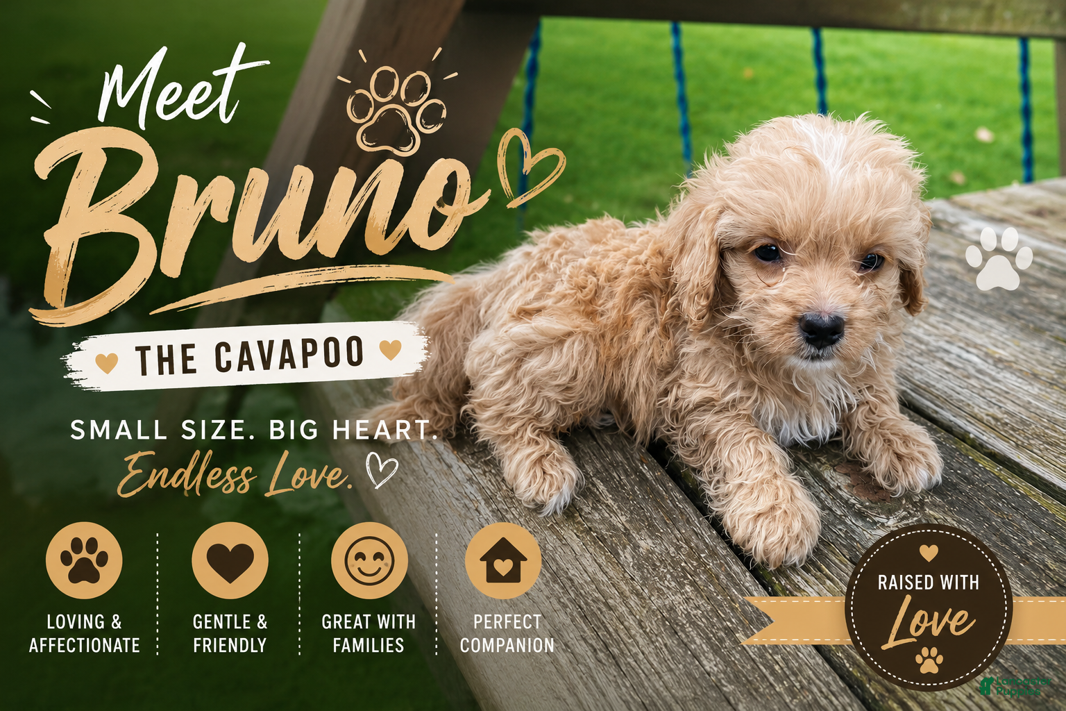 Cavapoo dogs Bruno - Ad 1