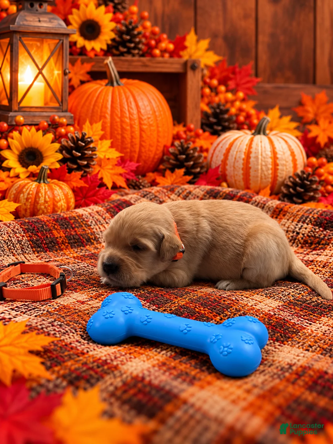 Golden Retriever dogs for sale: Maverick - Orange Collar - Ad 2
