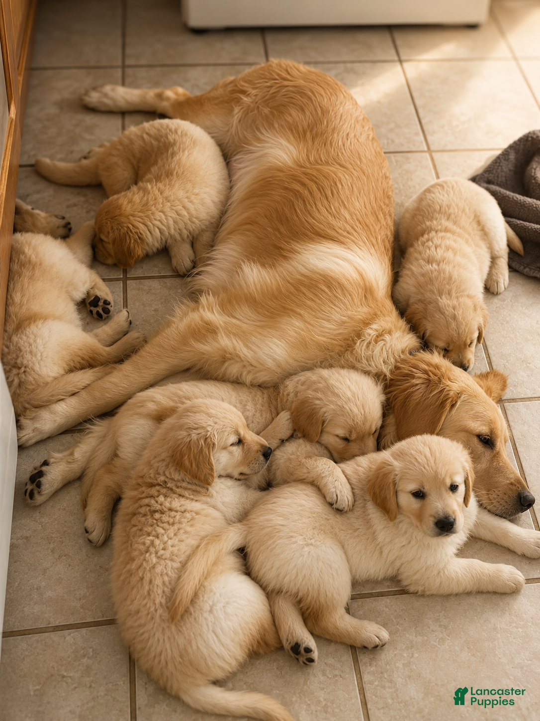Golden Retriever dogs Piper - Ad 1