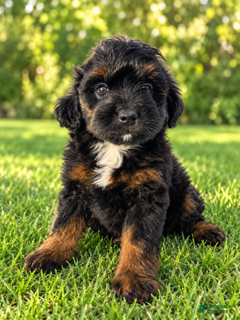 Mini Aussiedoodle dogs Buck - Ad 1