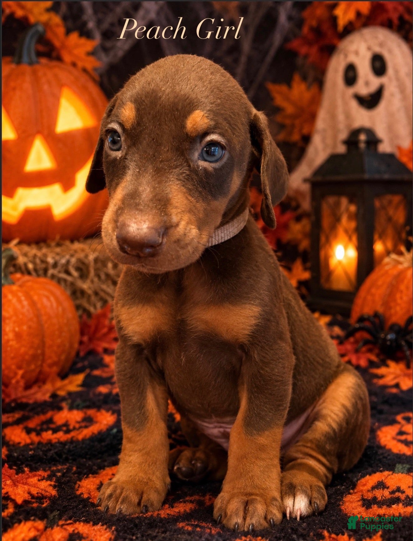 Doberman Pinscher dogs Peach puppy - Ad 4
