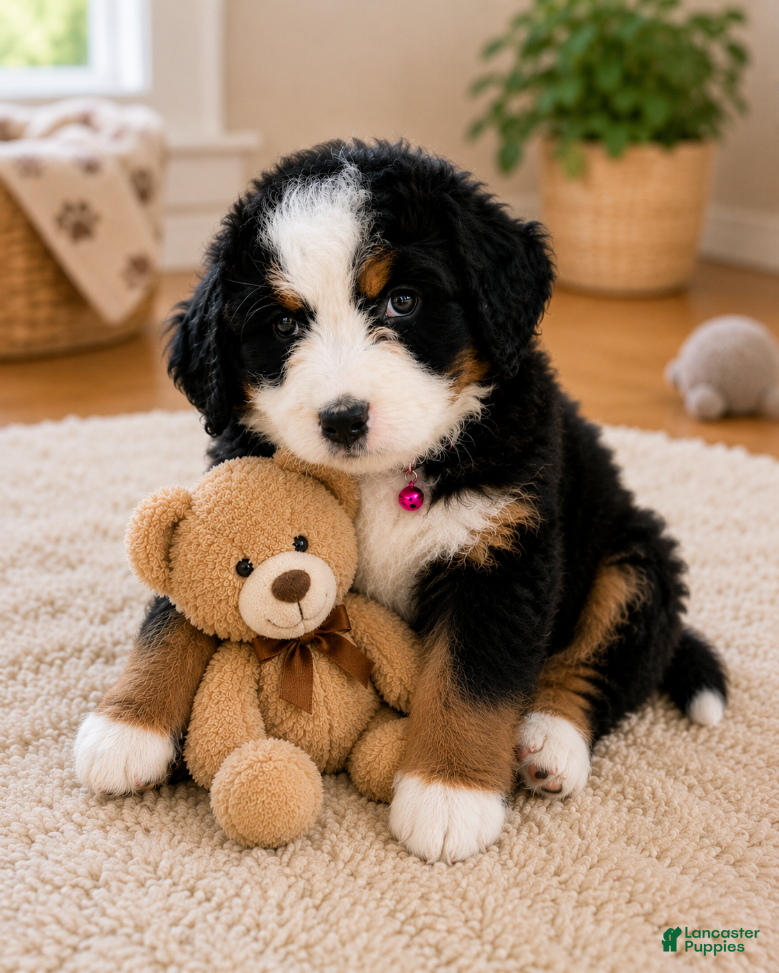 Bernedoodle dogs Peach Bellini - ultra Bernedoodle  - Ad 22