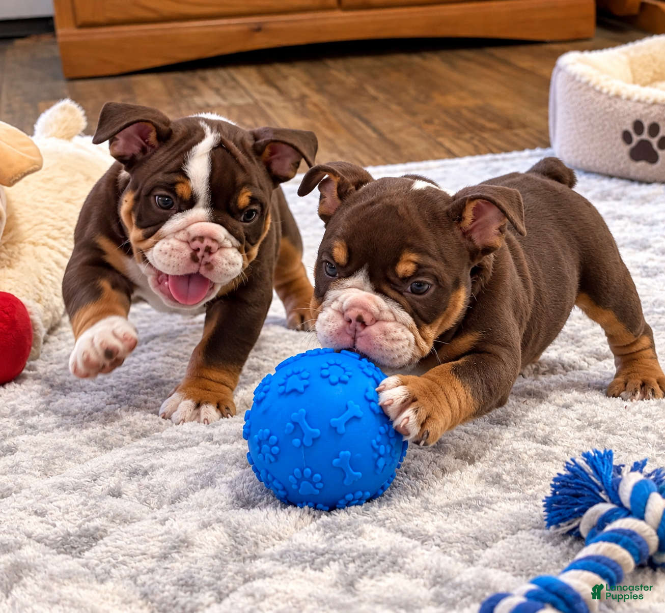 English Bulldog dogs Snickers  - Ad 1