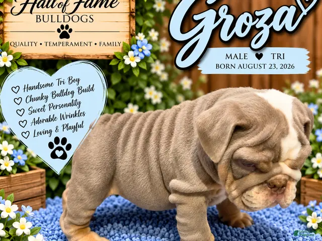 English Bulldog dogs for sale: GROZA - Ad 2