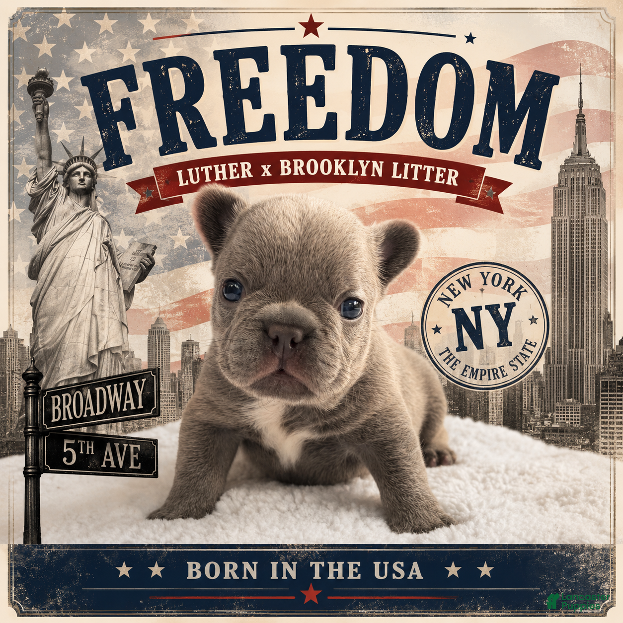 French Bulldog dogs Freedom  - Ad 2