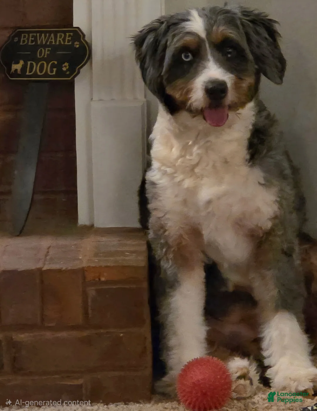 Mini Bernedoodle dogs for sale: Atlas - Ad 3