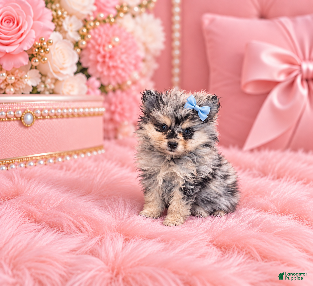 Pomeranian dogs Teacup Merle Pomeranian 1 - Ad 2
