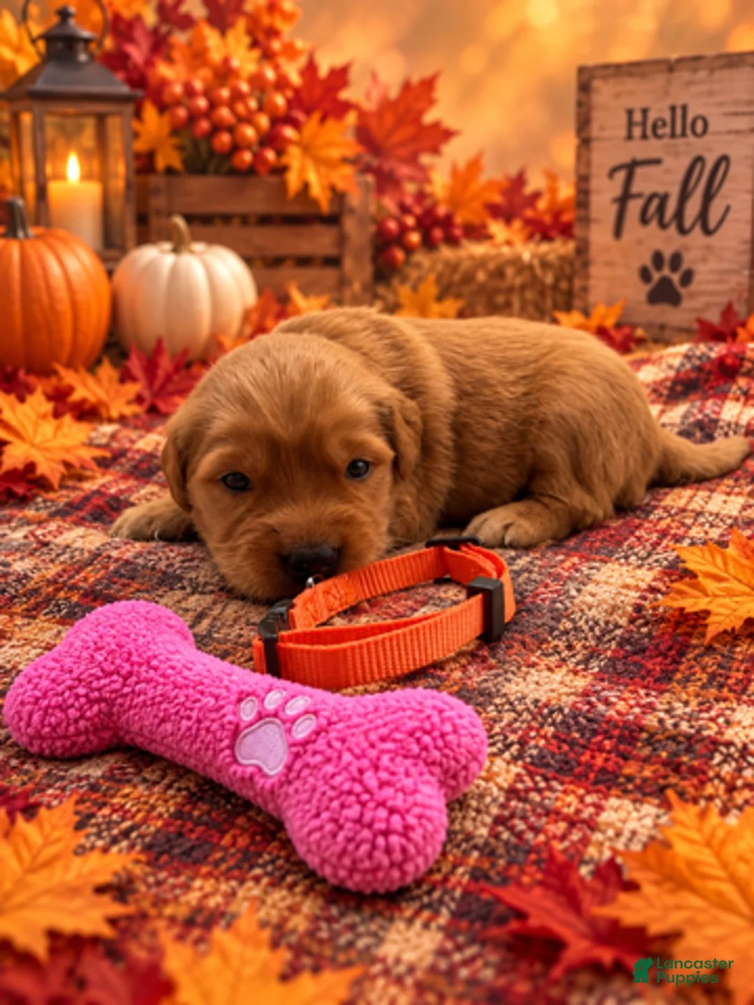 Golden Retriever dogs for sale: Mickey - Orange Collar - Ad 2