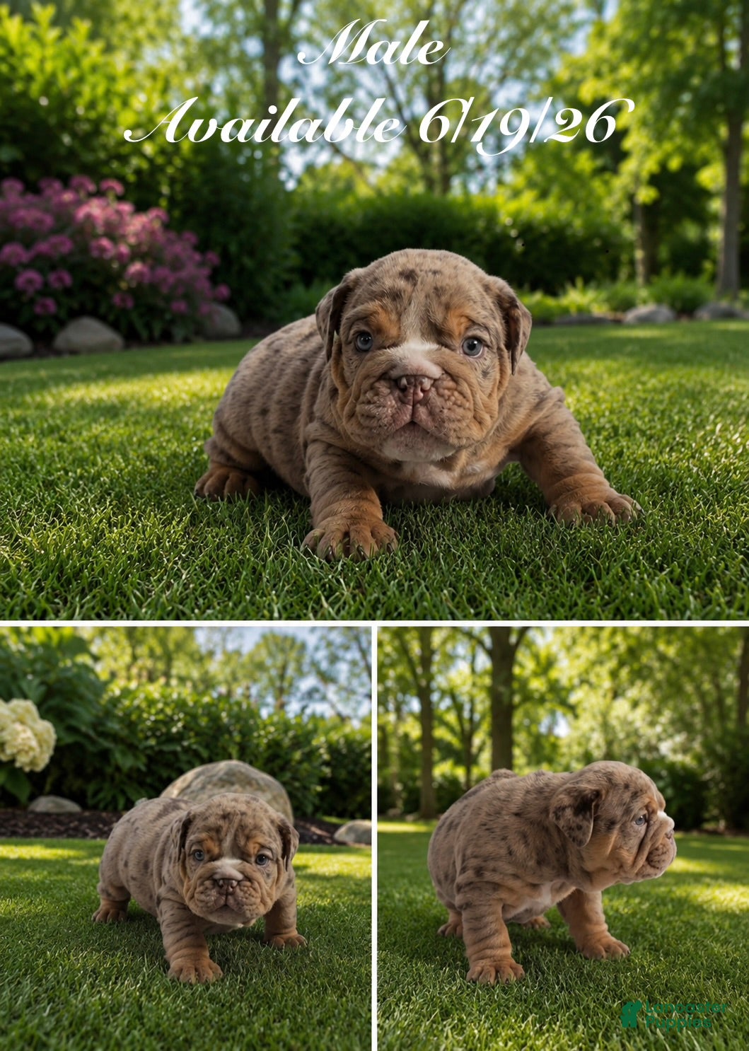 English Bulldog dogs for sale: English Bulldog Puppy - GM  - Ad 4