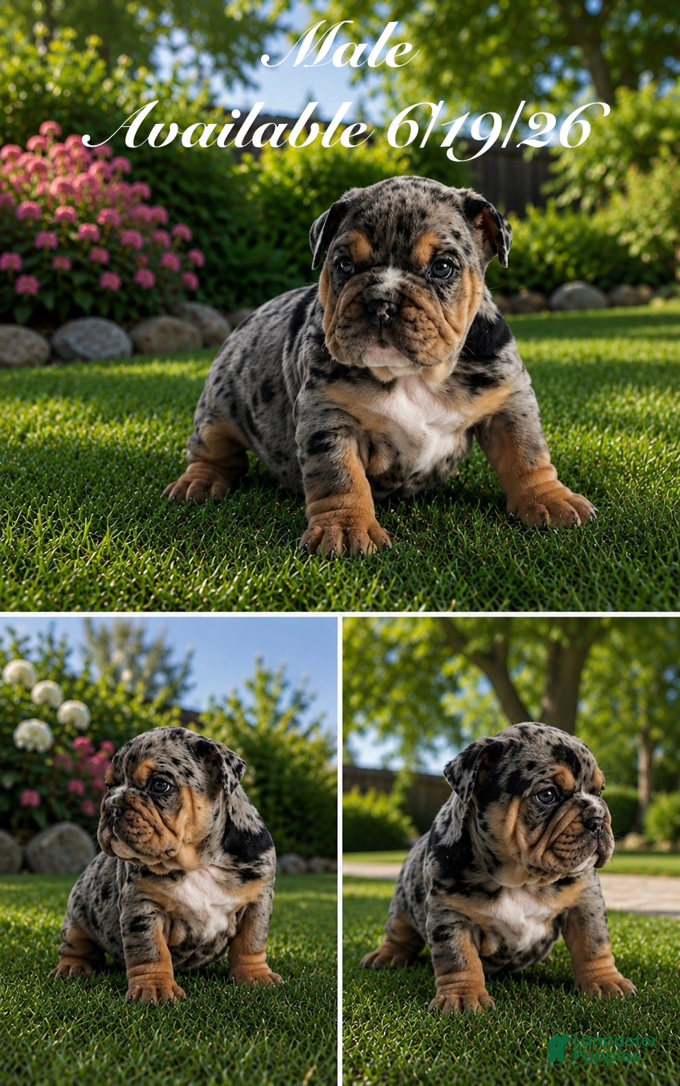 English Bulldog dogs for sale: English Bulldog Puppy - Harley - Ad 2