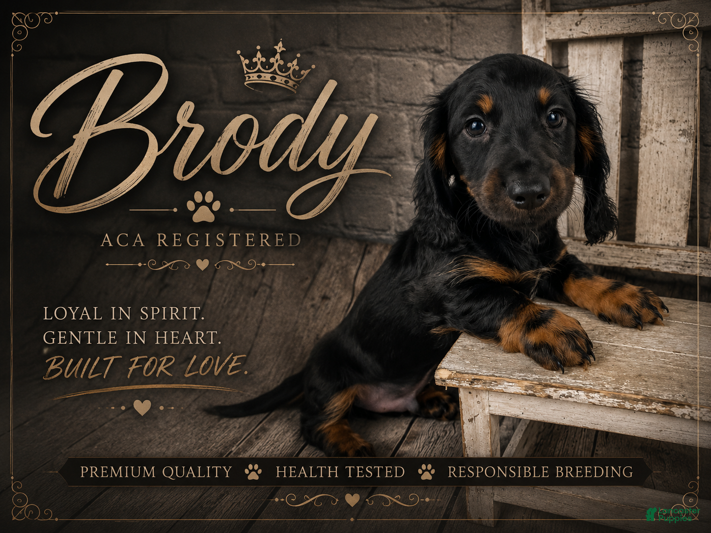 Miniature Dachshund dogs Brody - Ad 1