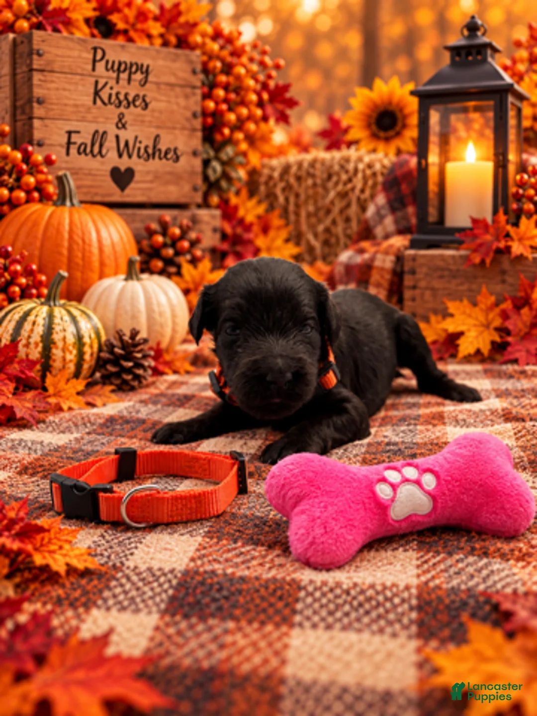Goldendoodle dogs for sale: Zoey - Orange Collar - Ad 2