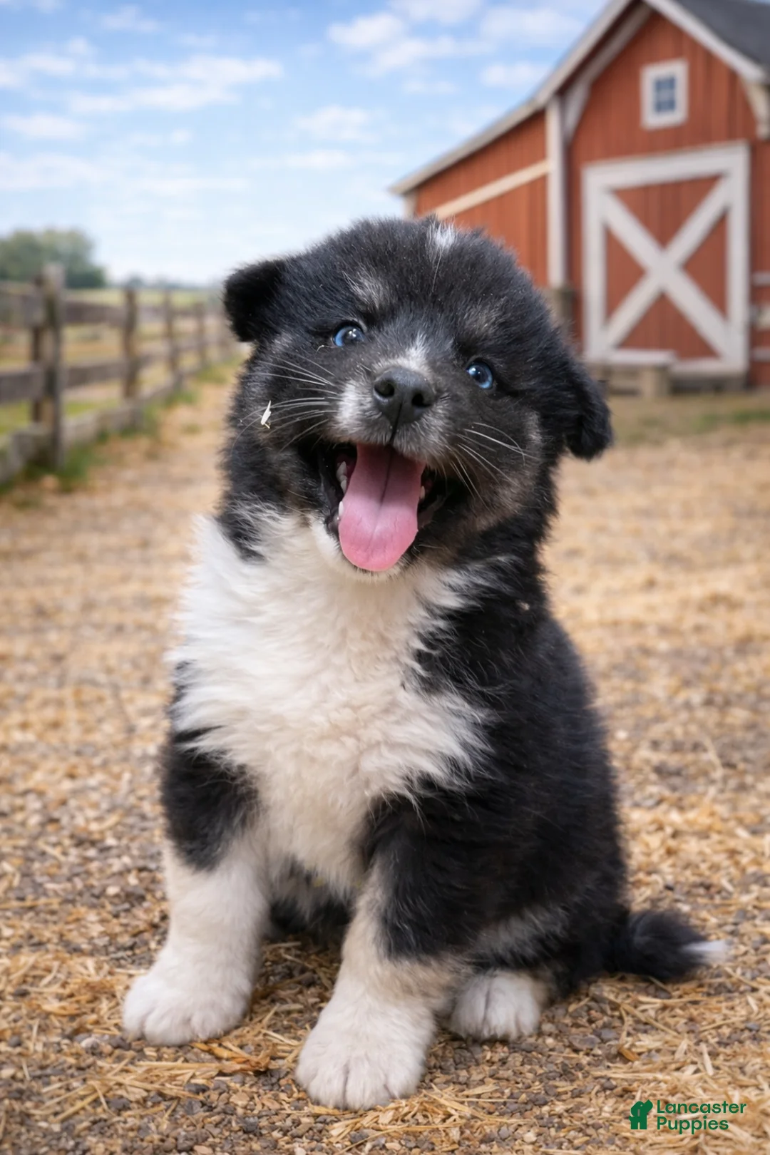 Pomsky dogs for sale: Benji (Green Collar) - Ad 1