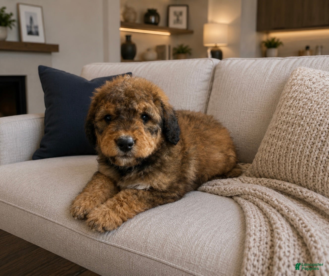 Bernedoodle dogs Rosie ❤️ Red sable tri color Bernedoodle  - Ad 14