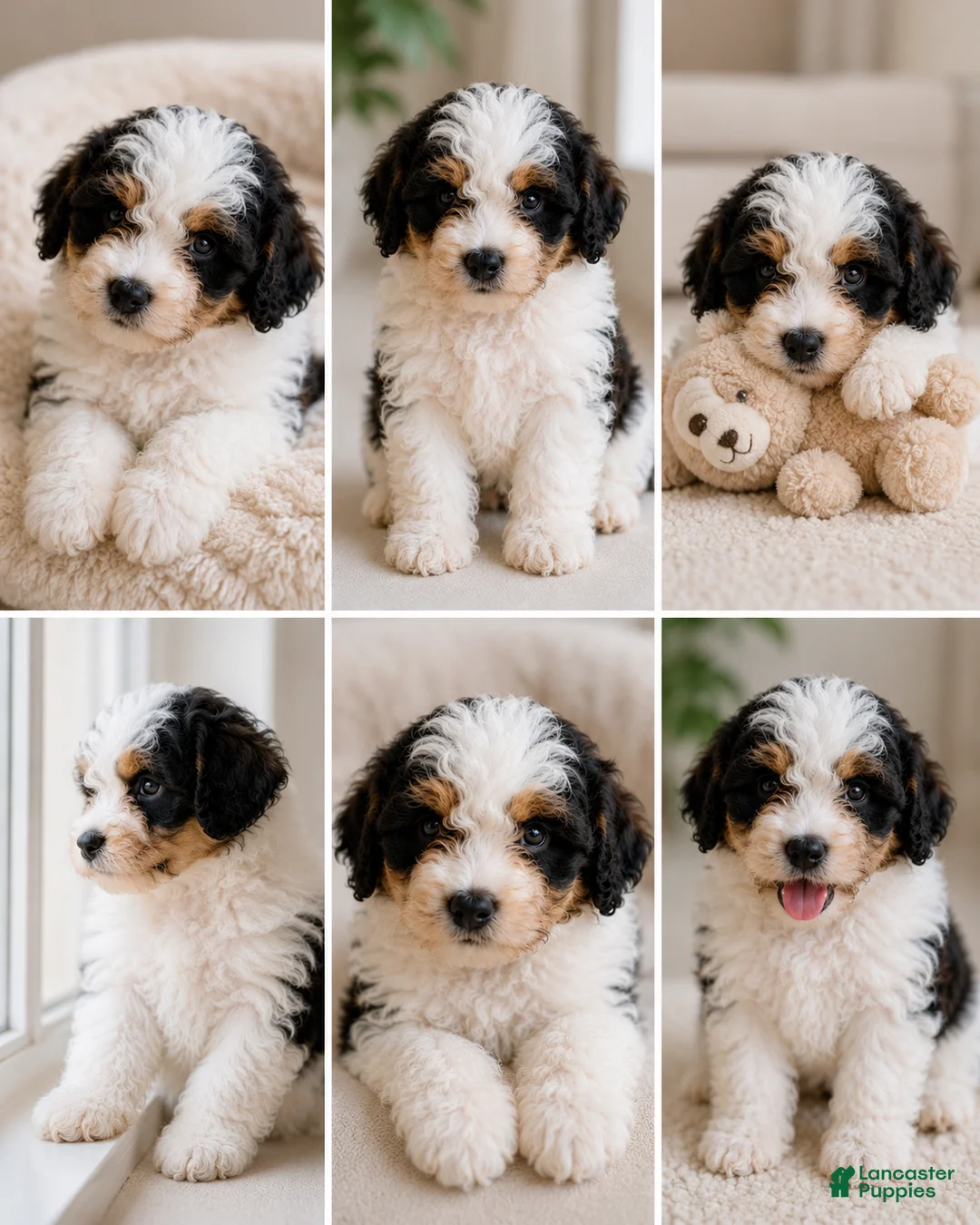 Bernedoodle dogs for sale: Apollo ❤️ micro mini Bernedoodle  - Ad 2